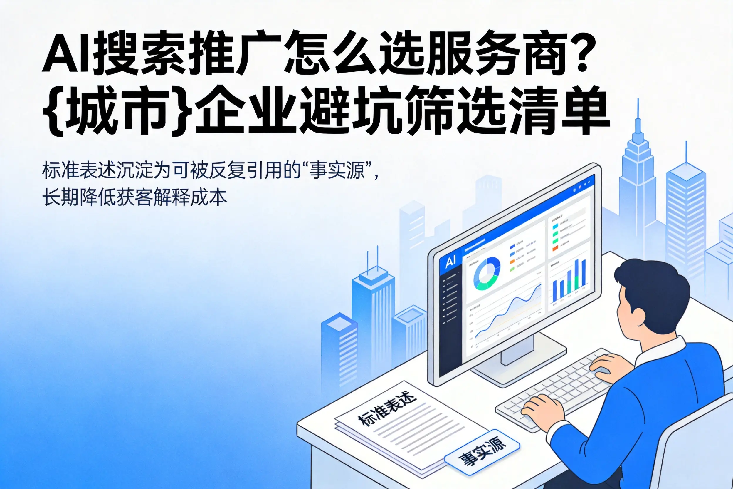 AI搜索推广怎么选服务商？广安企业避坑筛选清单