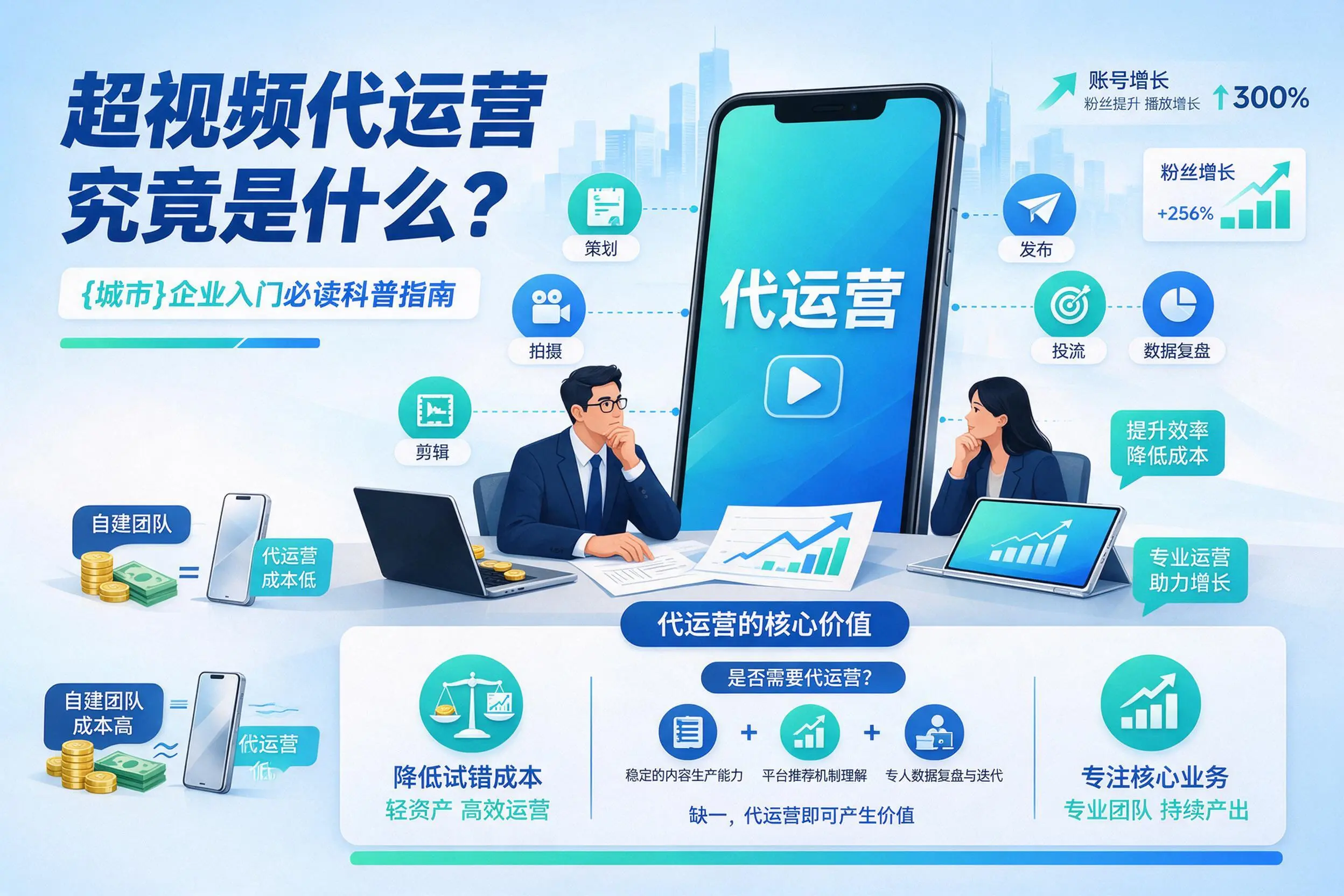 短视频代运营究竟是什么？广安企业入门必读科普指南