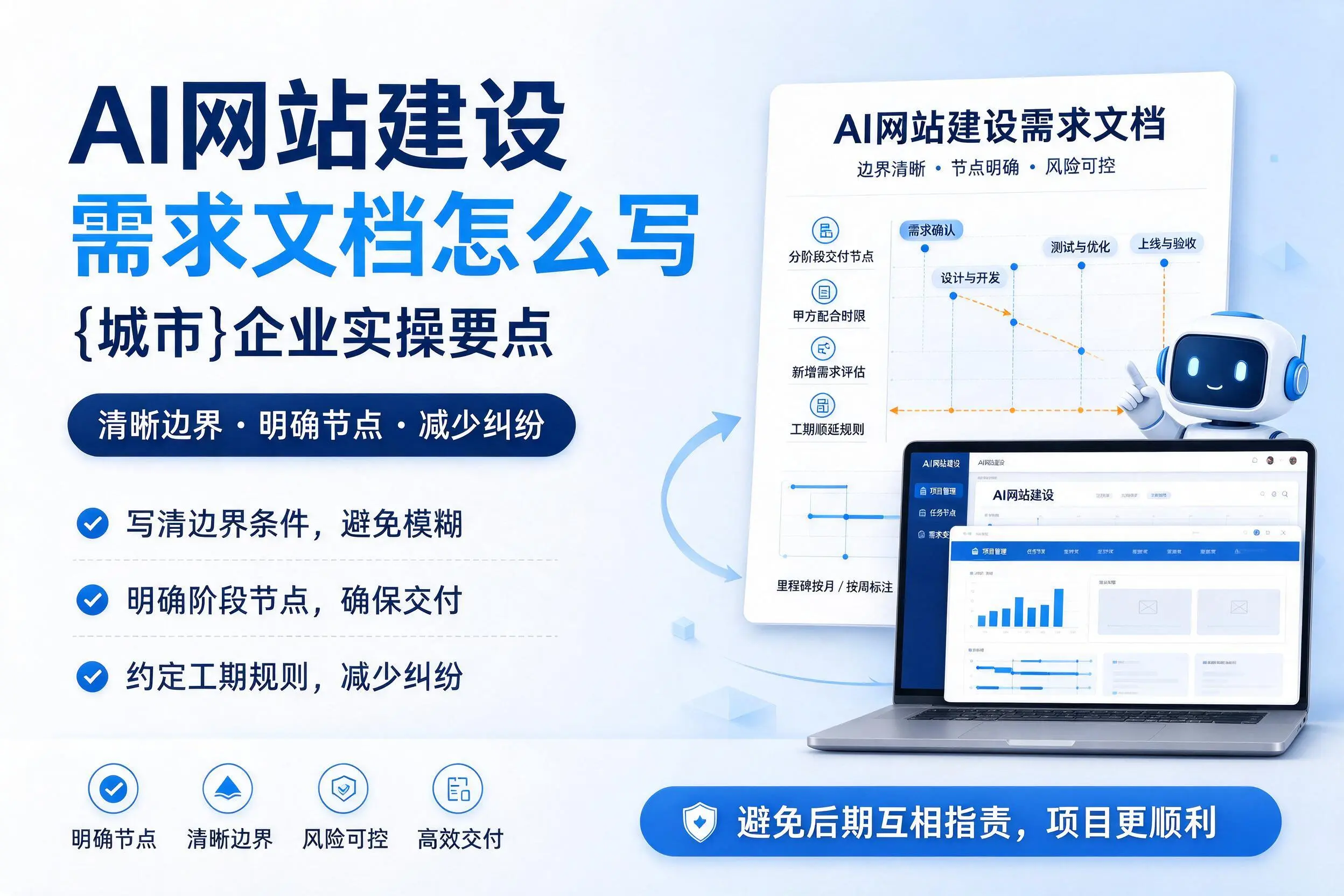AI网站建设需求文档怎么写，广安企业实操要点